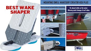 SWELL Wakesurf Creator H3X Plus  The Best Wake Shaper  Extendable Length  Hydrodynamic Texture [upl. by Irec]