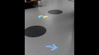 Navigation arrows gobo projection [upl. by Akena]