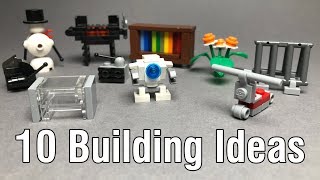 Top 10 Easy LEGO Building Ideas Anyone Can Make 5 [upl. by Putscher]