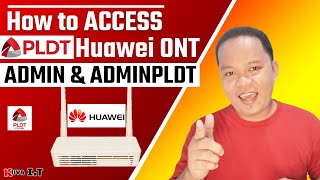 How to ACCESS PLDT Home Fibr HUAWEI ONT HG8145V5 ADMIN and ADMINPLDT account  Full admin access [upl. by Patsy]