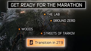 New MARATHON Event in Tarkov First Attempt [upl. by Cirdes937]