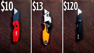 Top 7 Utility Knives Tested  1 Winner [upl. by Llenrev]