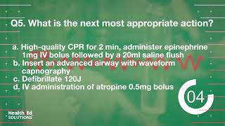 ACLS Megacode Scenario 3 Bradycardia to Ventricular Fibrillation to ROSC [upl. by Edison]