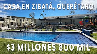 Casa en Zibatá Querétaro 3 millones 800 mil pesos [upl. by Staal]