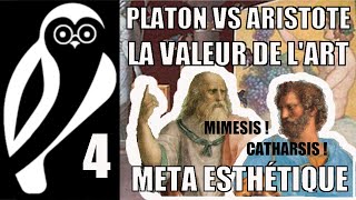 PLATON VS ARISTOTE  LART POUR LES ANTIQUES  METAESTHÉTIQUE [upl. by Caresa]