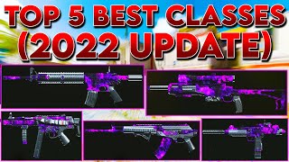 TOP 5 BEST OVERPOWERED CLASS SETUP in MODERN WARFARE Best Class Setup CoD MW [upl. by Alemap]