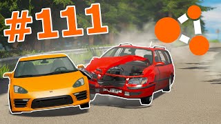 BeamNGdrive 111  REALISTYCZNE ZDERZENIA SAMOCHODOWE W RUCHU ULICZNYM 💥🚗 cz5 [upl. by Ryder]