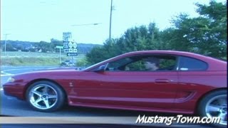 SN95 Mustang Cobra Longtubes Hpipe Flowmaster catback [upl. by Akemahs]