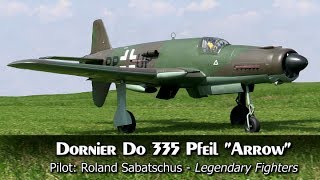 Giant Rc Dornier Do 335 [upl. by Mishaan]