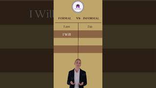 Formal vs Informal language TheAssigner learnenglish englishtips learnwithus [upl. by Marquet981]