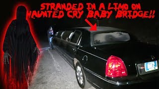 MY LIMO BROKE DOWN ON THE HAUNTED CRY BABY BRIDGE GONEWRONG [upl. by Yecal]