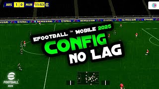 Efootball Mobile 2025 Config  No Lag No Crowd in Efootball [upl. by Harlene839]