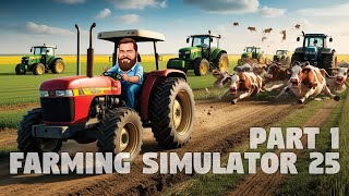 Seeding the fields Farming Simulator 25 beardphobia on socials BirdSimulator24 [upl. by Anora]