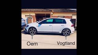 Vogtland Springs VW Golf GTI MK7 amp MK75 [upl. by Oballa]