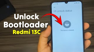 How to unlock Bootloader Redmi 13C [upl. by Ainalem]