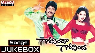 Govinda Govinda Telugu Movie Full Songs  Jukebox  Nagarjuna Sridevi [upl. by Airec162]