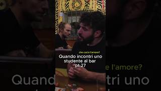 Quando incontri uno studente al bar pt27 prof gag sketch scuola studente bar funny comedy [upl. by Edmond48]