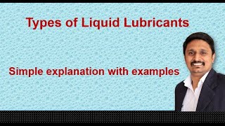 Classification of lubricants with Examples [upl. by Byrn]