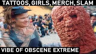 OBSCENE EXTREME FESTIVAL 2023 PEOPLE ATMOSPHERE AND MERCH [upl. by Eelarak878]