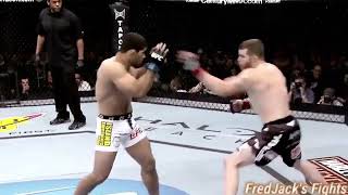 Nate Marquardt vs Rousimar Palhares Highlights Stunning TKO ufc mma natemarquardt tko [upl. by Pheni]