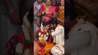 Vijay TV siragadika aasai heroine vaishnavi and vetri wedding 😍❤️ [upl. by Ecnahs]