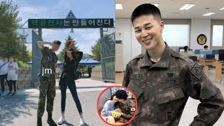 Jimins future wife visits the military what happened [upl. by Drehcir280]