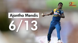 Ajantha Mendis Destroys India  613 😮 in Asia Cup Final 2008  Sri Lanka vs India [upl. by Eelamme778]