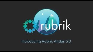 Introducing Rubrik Andes 50 in 75 seconds [upl. by Aivin560]