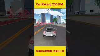 Car racing game speed 256 km 🤦 super car viralshorts trending trendingshorts supercars kids [upl. by Enuj]