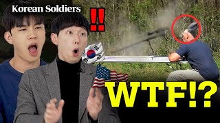 Kentucky Ballistics My 50 Cal Exploded reaction by Korean soliders [upl. by Tdnerb]