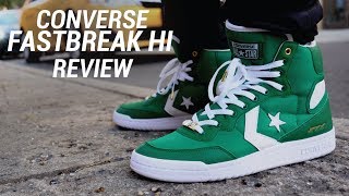 CONVERSE FASTBREAK HI ART OF A CHAMPION REVIEW [upl. by Bilek271]