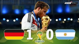 Germany 1 x 0 Argentina ● 2014 World Cup Final Extended Goals amp Highlights HD [upl. by Suicul]