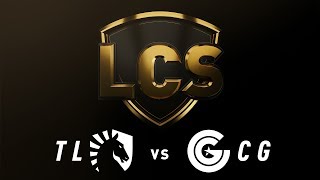 TL vs CG  Week 8 Day 1  LCS Spring Split  Team Liquid vs Clutch Gaming 2019 [upl. by Donegan]