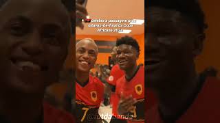 🇦🇴 celebra passagem pras oitavas da Copa Africana 2024 angola afcon2023 oitavasdefinal [upl. by Trebliw]