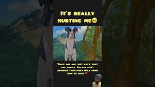 Hurting dog doglover dogs catlover cat emotional running dogshorts pets help food [upl. by Crispin]