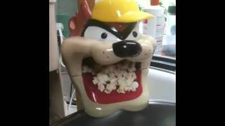 Tasmanian Devil quotTAZquot Popcorn maker [upl. by Yroger]