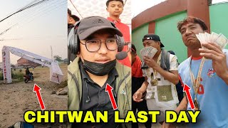 chitwan bharatpur last day vlog [upl. by Aisinoid]