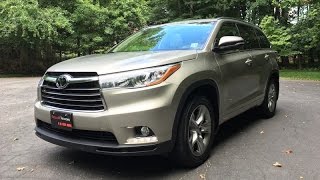 2014 Toyota Highlander review  Consumer Reports [upl. by Rehtae]