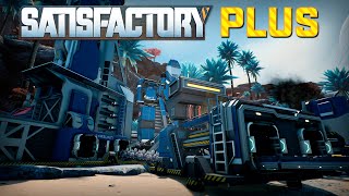 O melhor mod de Overhaul de Satisfactory  Satisfactory Plus  1 [upl. by Kcirtapnaes146]