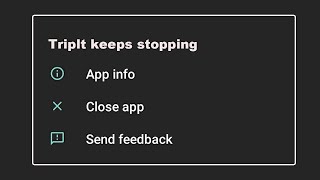 How To Fix TripIt App Keeps Stopping problem in Android Phone [upl. by Merril680]