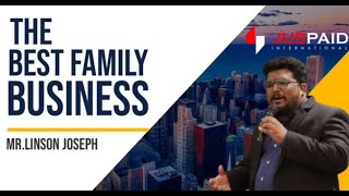 The Best Family Business  Presentation By The Youth Icon Mr Linson Joseph [upl. by Osnerol]