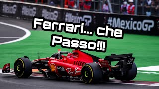 F1 PL2 GP MEXICO PASSO GARA INCREDIBILE PER FERRARI MCLAREN E MERCEDES leclerc perez sainz [upl. by Florian451]