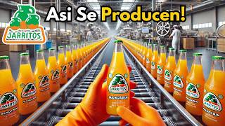 ¿COMO Se Fabrican LOS JARRITOS  🍊 PROCESO En FABRICA 🏭 [upl. by Pinette550]