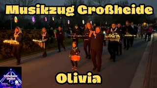 Der Musikzug Großheide spielt Olivia  Herbst und Lichterfest Dornumersiel 2024 [upl. by Ymrej]