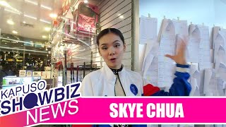 Kapuso Showbiz News Skye Chua competes at the 2024 Philippine National Figure Skating Championships [upl. by Issor322]