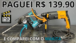 MARTELETE ROTATIVO DEKO MUITO BARATO PARA BROCAS DE ATÉ 20MM DKRH20B50127 [upl. by Joni]