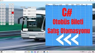 C ile Otobüs Bileti Satış Otomasyonu Tek Video [upl. by Orips]