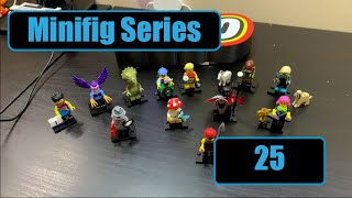 MINIFIG SERIES 25 FULL SET [upl. by Trista671]