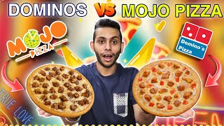 Dominos Vs Mojo Pizza  Who Has Got Better Pizza   Dominos India  Mojo Pizza  NomBom [upl. by Annola]