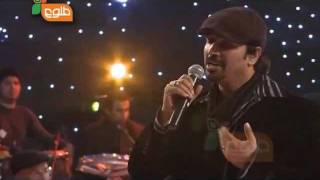 Ustad Sharif Ghazal quotSaba Ba Zolfe Yaare Manquot in Afghan Star Final Kabul 2011 [upl. by Belac]